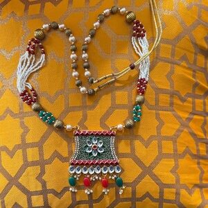 Elegant Multicolor Beaded Necklace